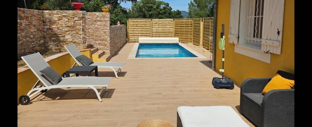Magnifique Villa Avec Piscine, Sauna Et Hammam La Crau Exteriör bild
